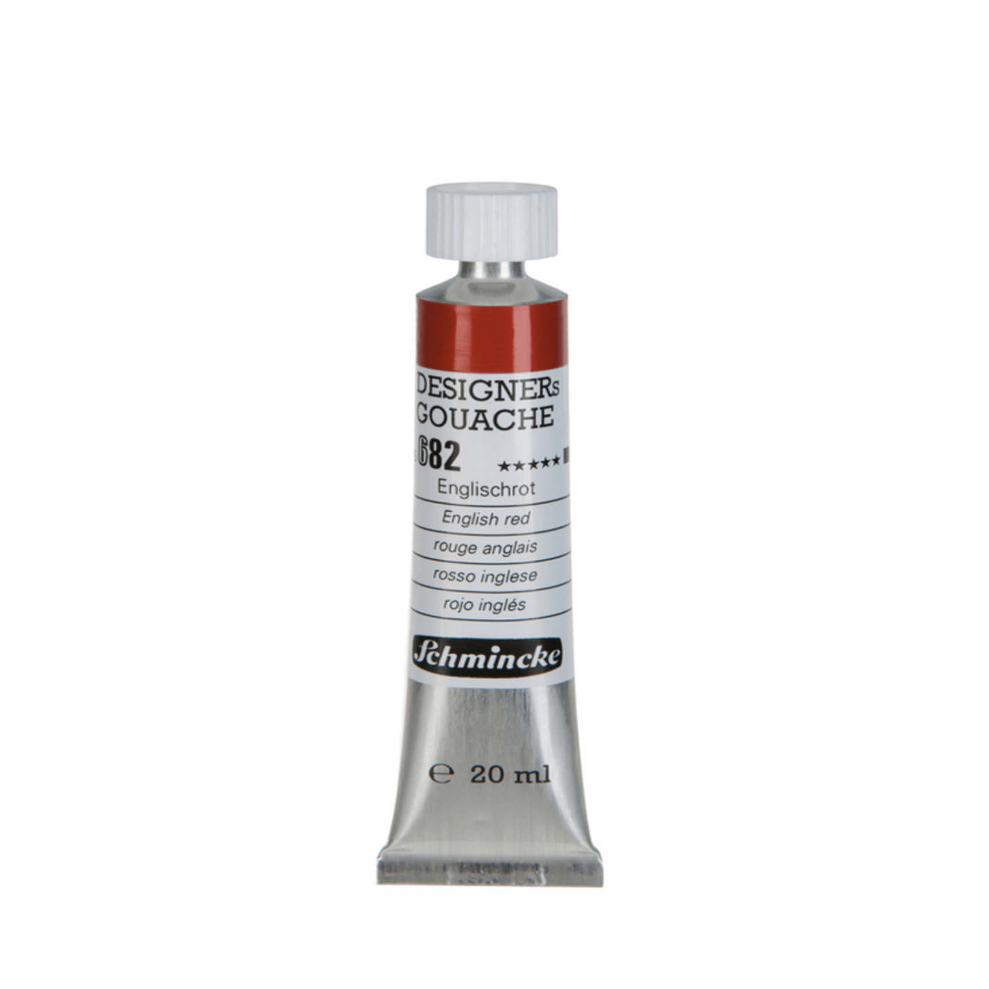 Schmincke Designer gouache 20ml English Red