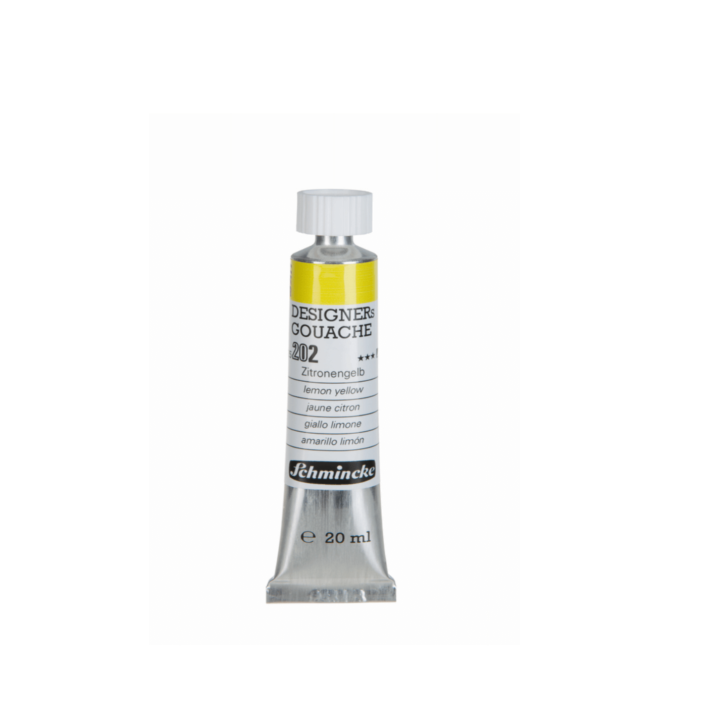 Schmincke Designer gouache 20ml Lemon Yellow