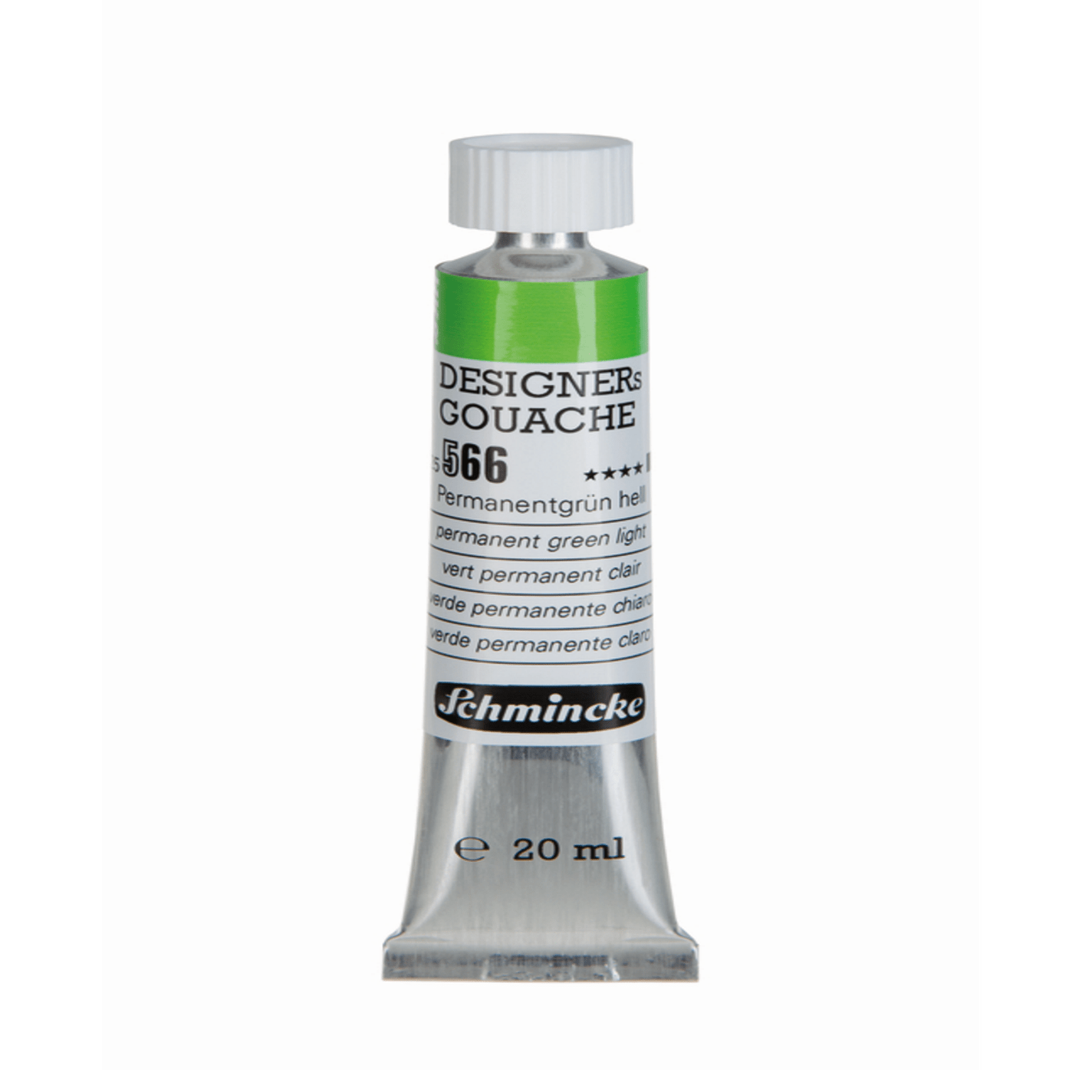 Schmincke Designer gouache 20ml Permanent Green Light