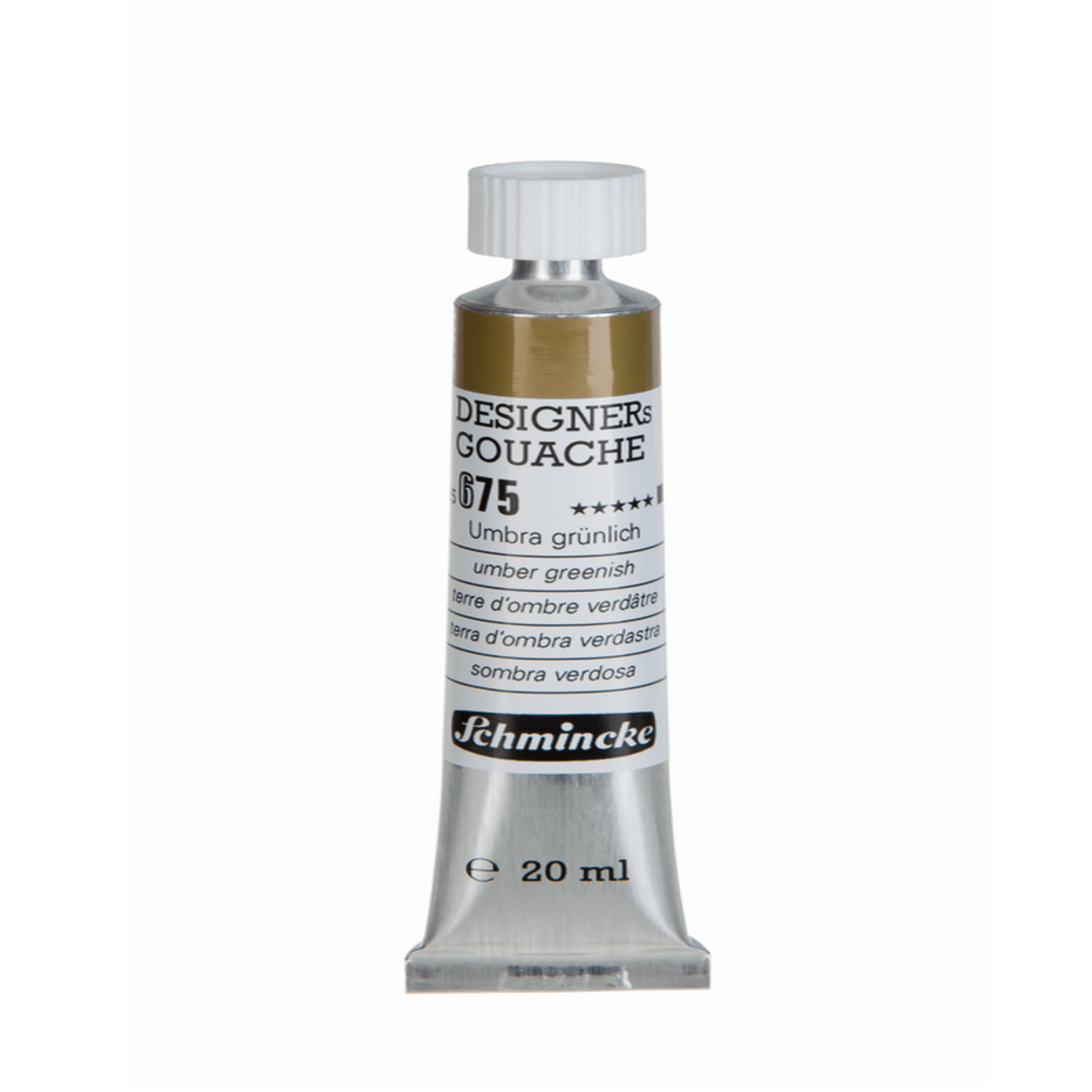 Schmincke Designer gouache 20ml Umber Greenish