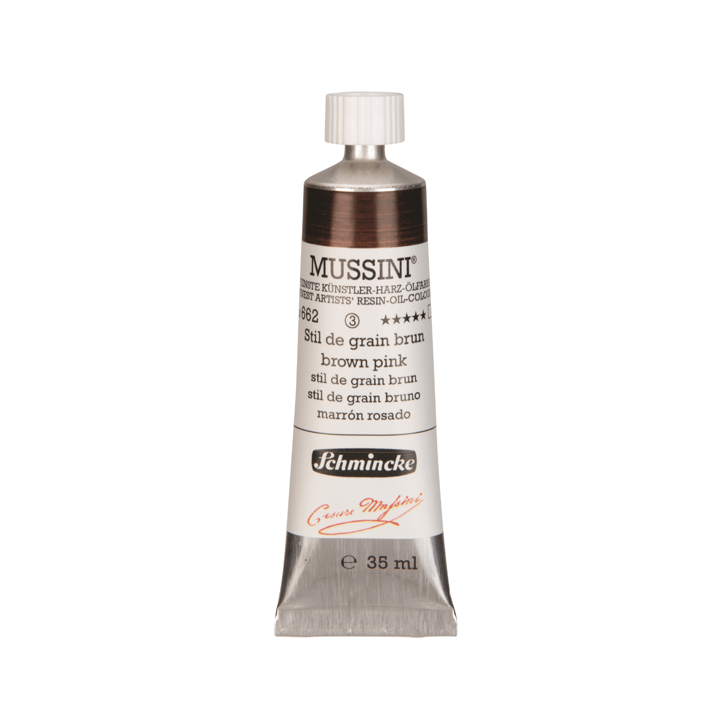 Schmincke Mussini 35ml Brown Pink
