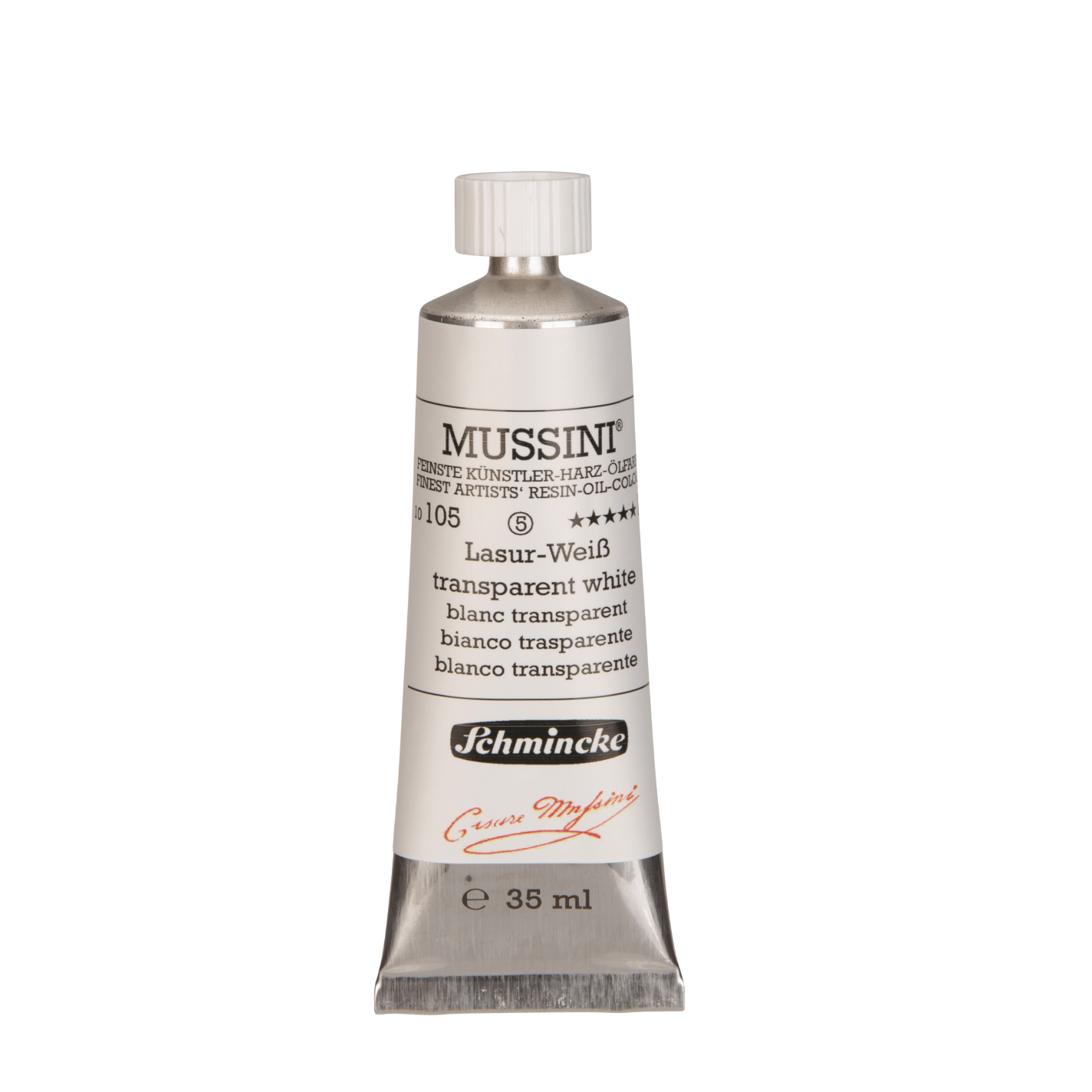 Schmincke Mussini 35ml Transparent White