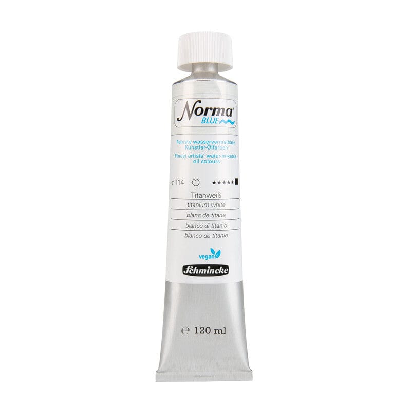 Schmincke Oliemaling Schmincke Norma BLU 120 ml. Titan White