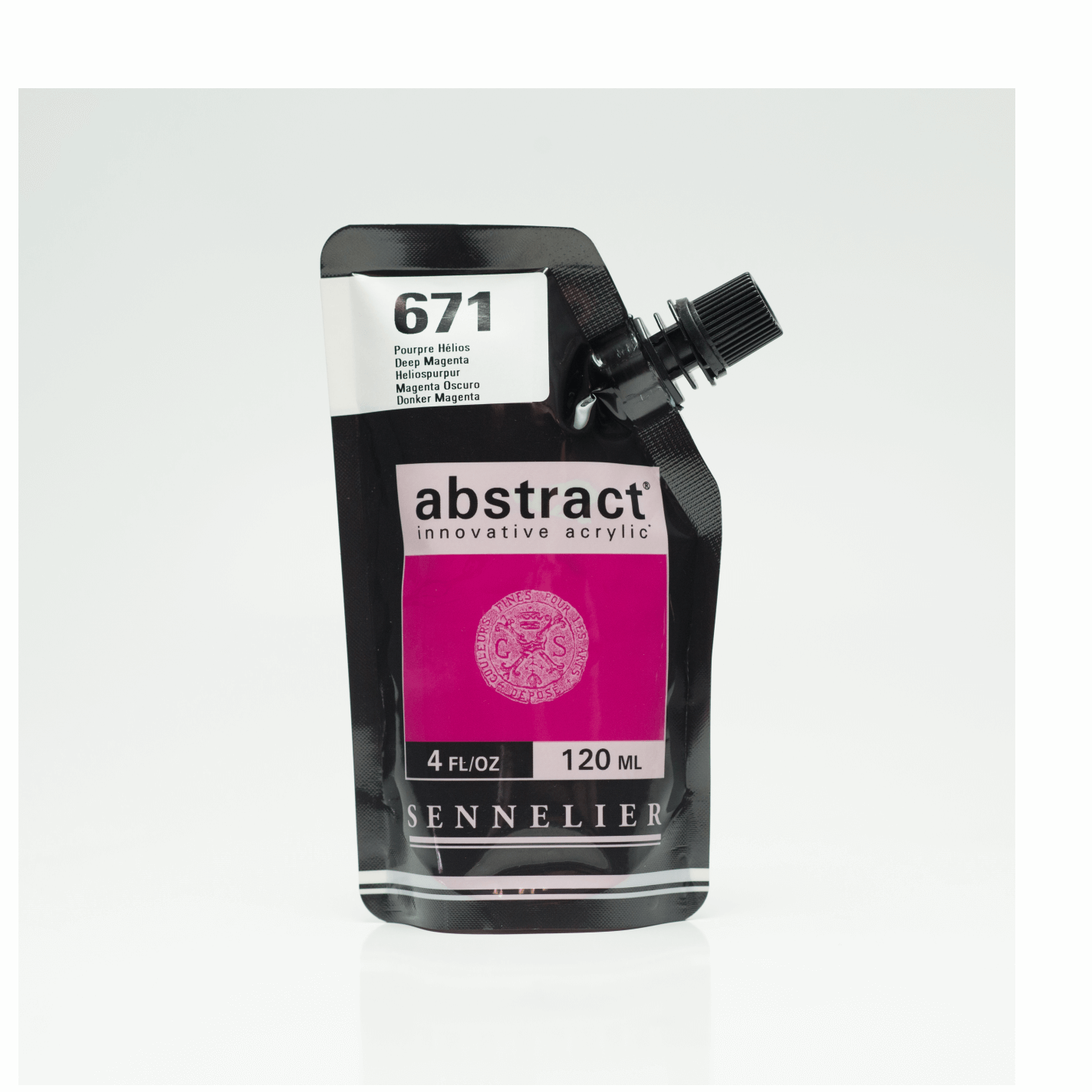 Sennelier Abstract akryl 120ml Deep Magenta