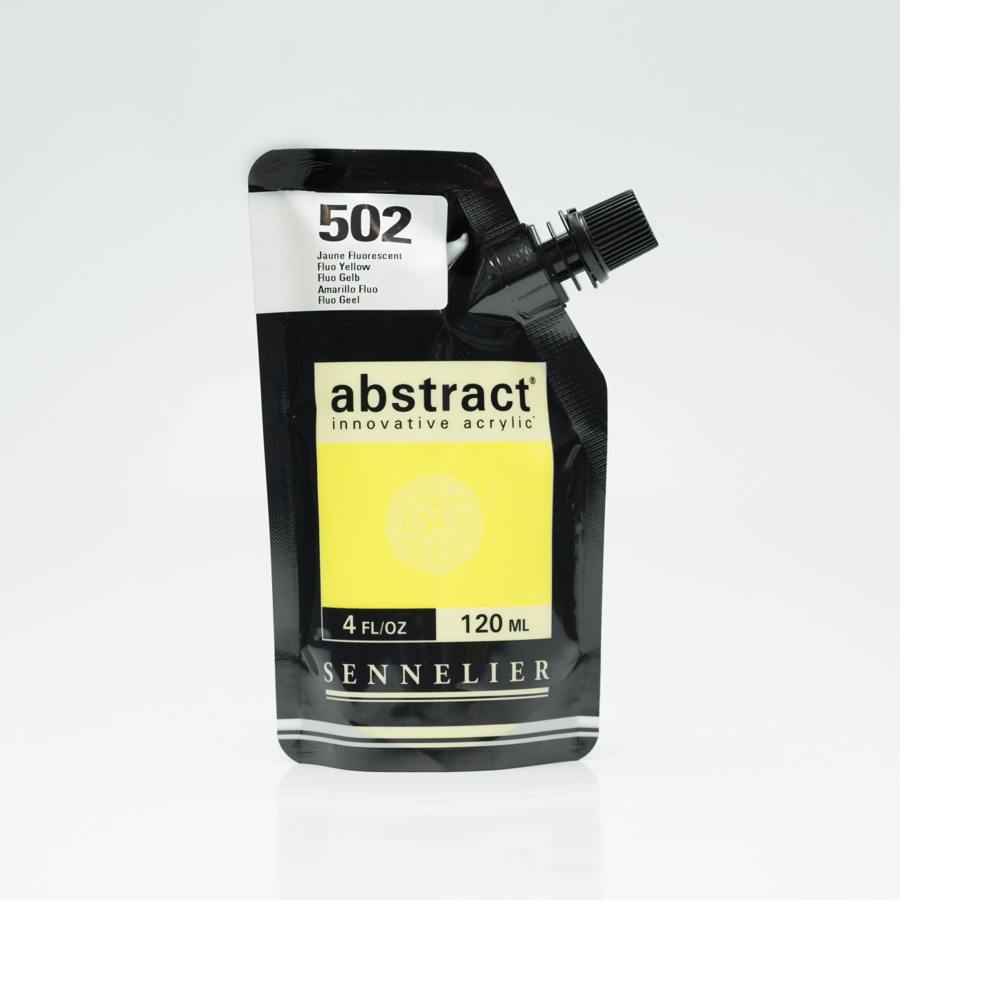 Sennelier Abstract akryl 120ml Fluorescent Yellow