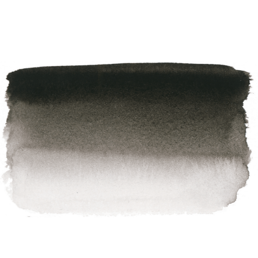 Sennelier Aquarelle pans 1/2 pan Ivory Black