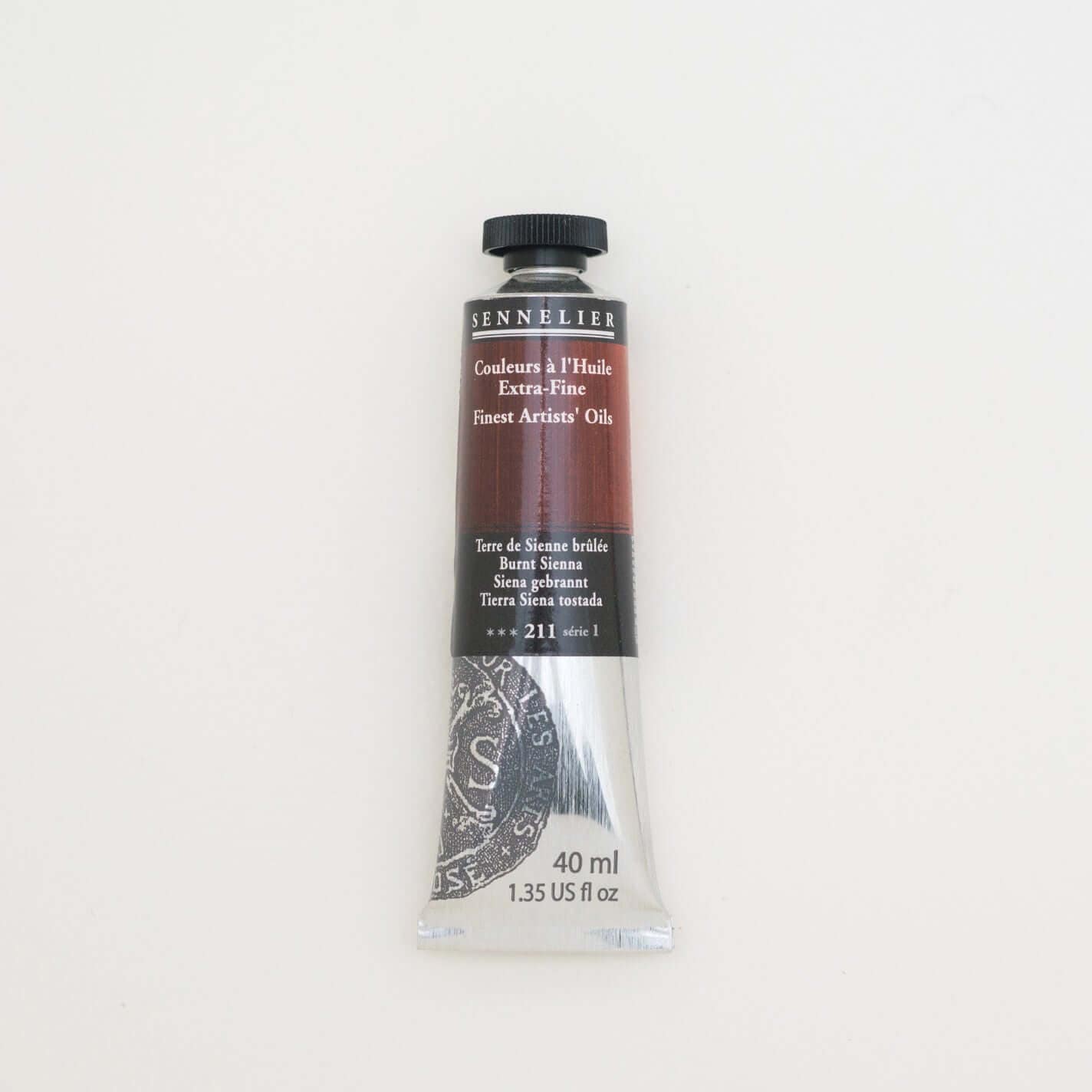 Sennelier Oliemaling 40ml Burnt Sienna