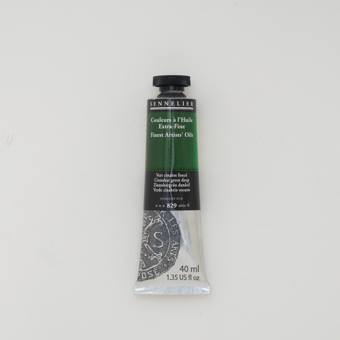 Sennelier Oliemaling 40ml Cinnabar Green Deep