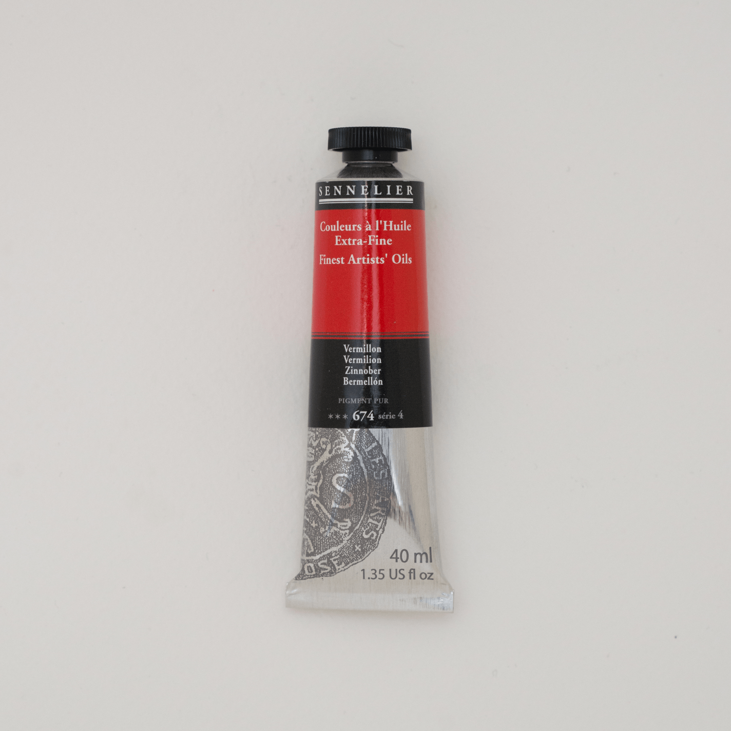 Sennelier Oliemaling 40ml Vermilion