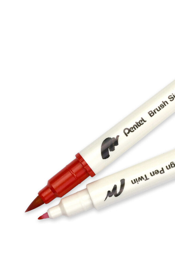 PENTEL Brush Sign Pen Twin - uplaceret billede