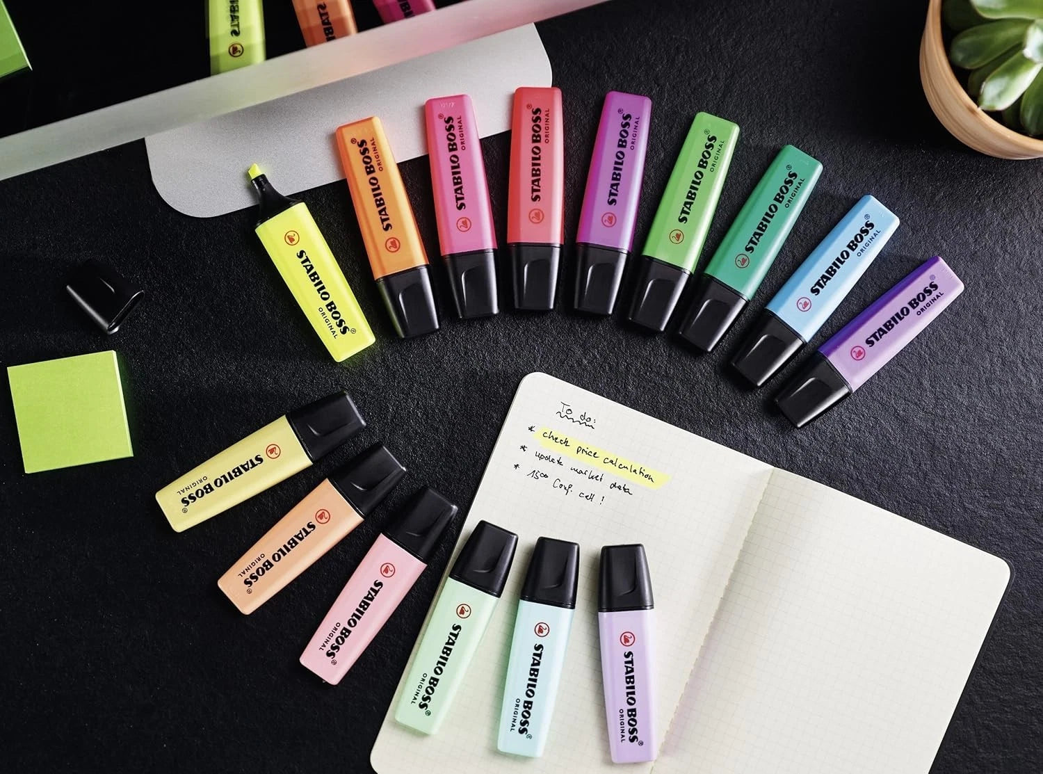 Stabilo Boss Overstregning Pastel 6-pk
