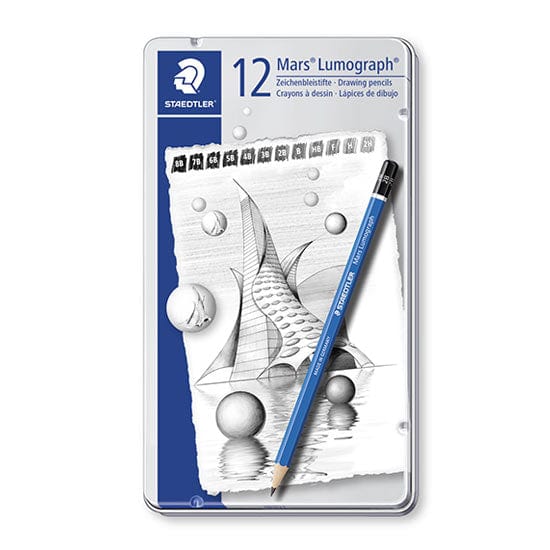 Staedtler Tegneartikler 12 stk Staedtler Mars Lumograph sæt (Flere Varianter)