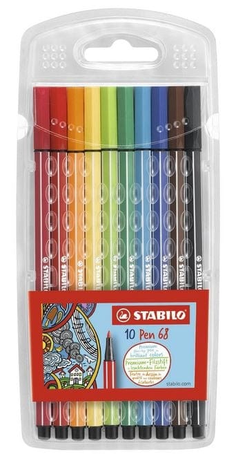 Staedtler Tegneartikler Stabilo Pen sæt med 10 stk 1mm