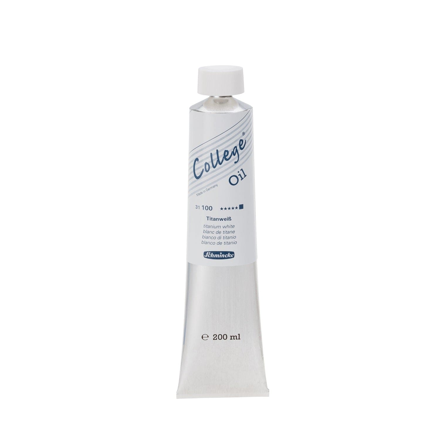 Stellings SCH College Oil 200 ml. 100 Titan White