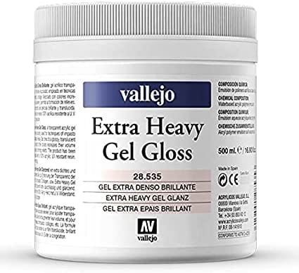 Vallejo Media Extra heavy gel Gloss Vallejo Extra Heavy Gel Gloss/Matte