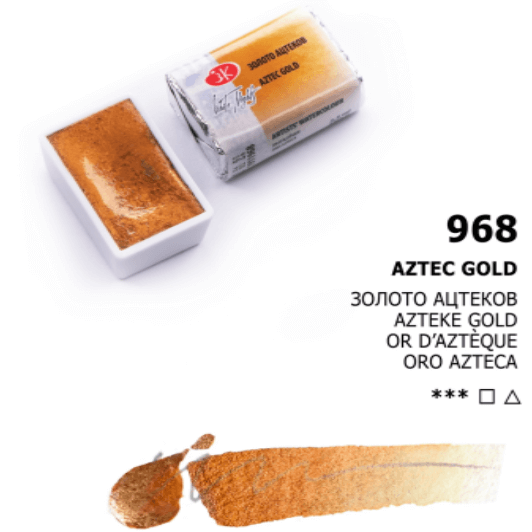 White Nights Akvarelmaling Aztec Gold