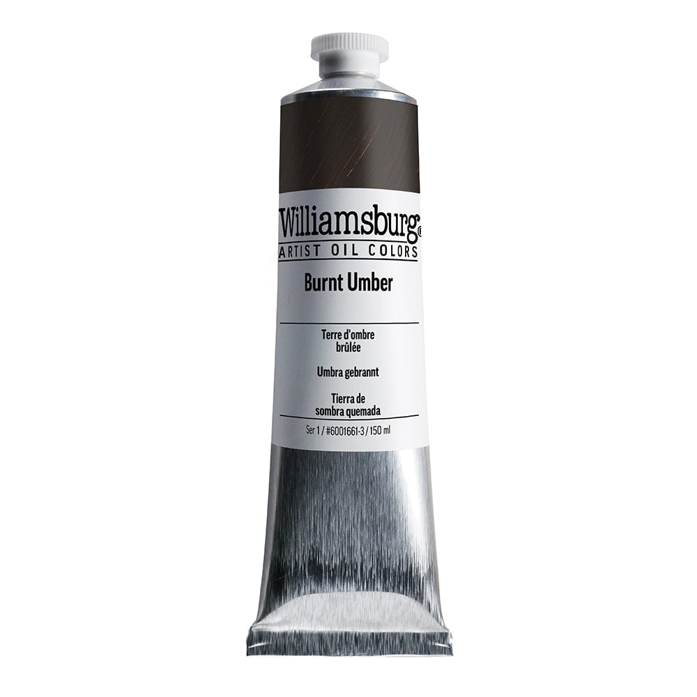 Williamsburg Oliemaling 150ml Burnt Umber