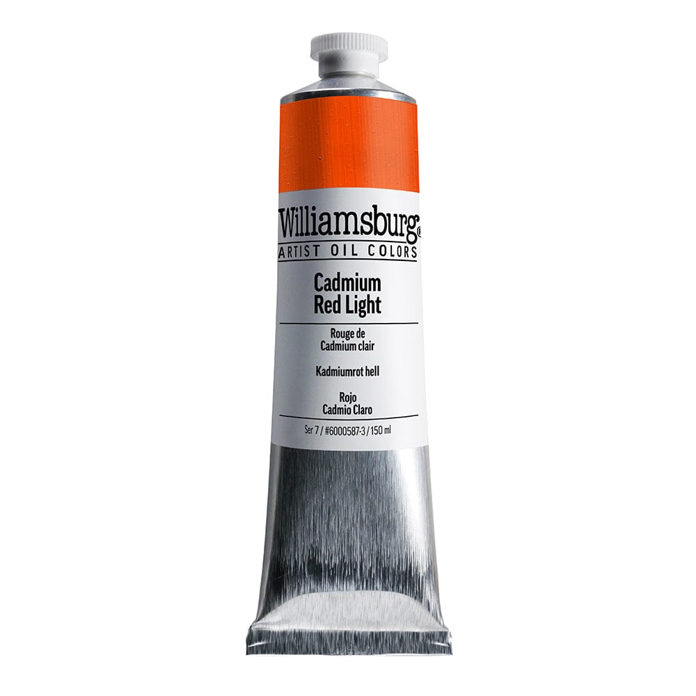 Williamsburg Oliemaling 150ml Cadmium Red Light