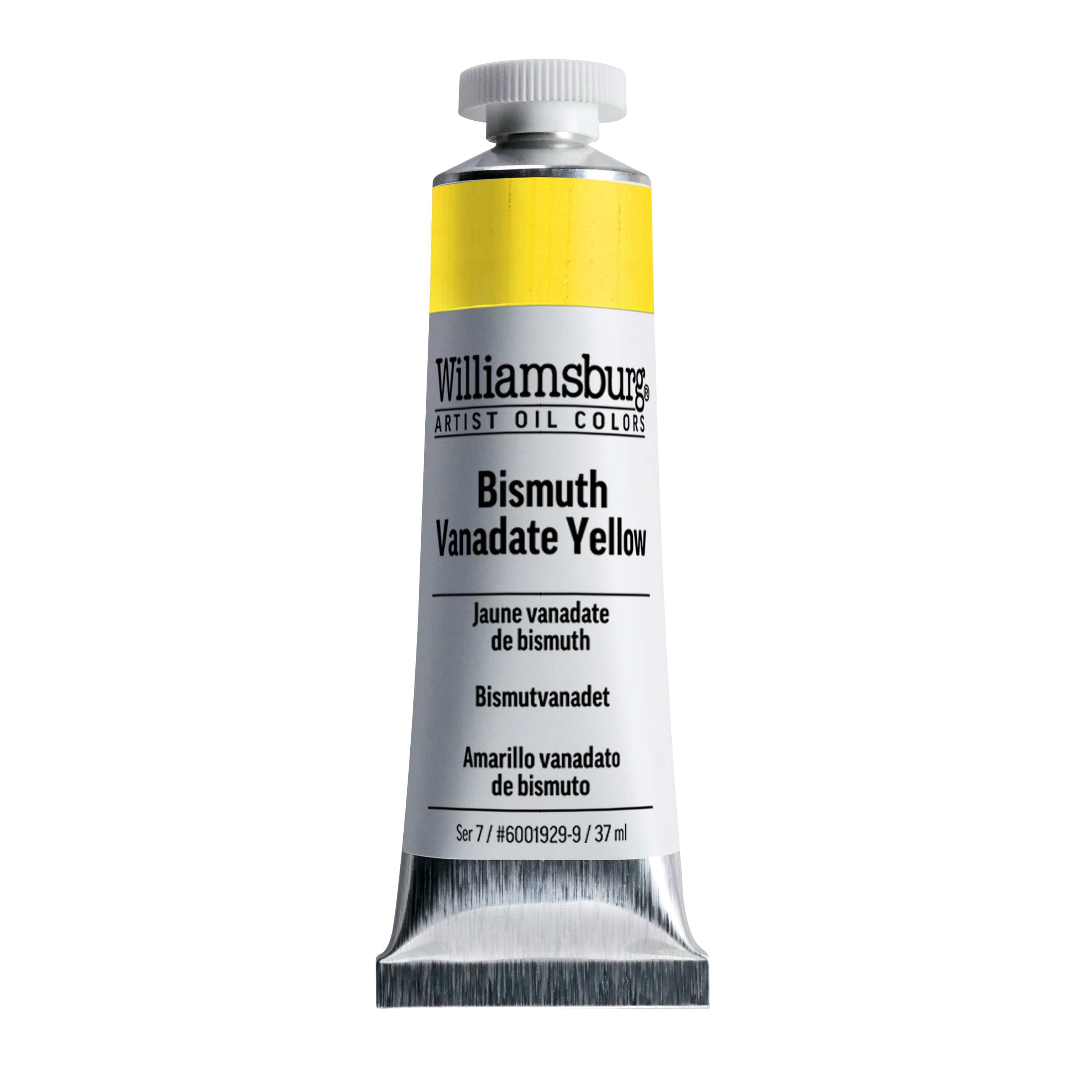 Williamsburg Oliemaling 37ml Bismuth Vanadate Yellow