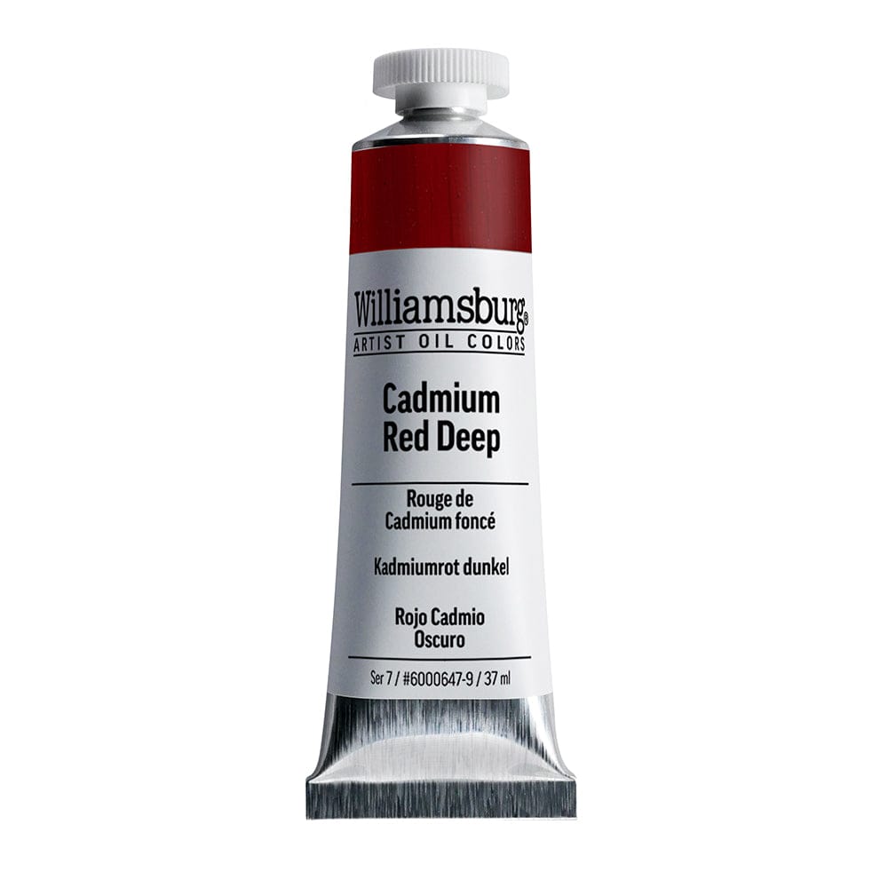 Williamsburg Oliemaling 37ml Cadmium Red Deep