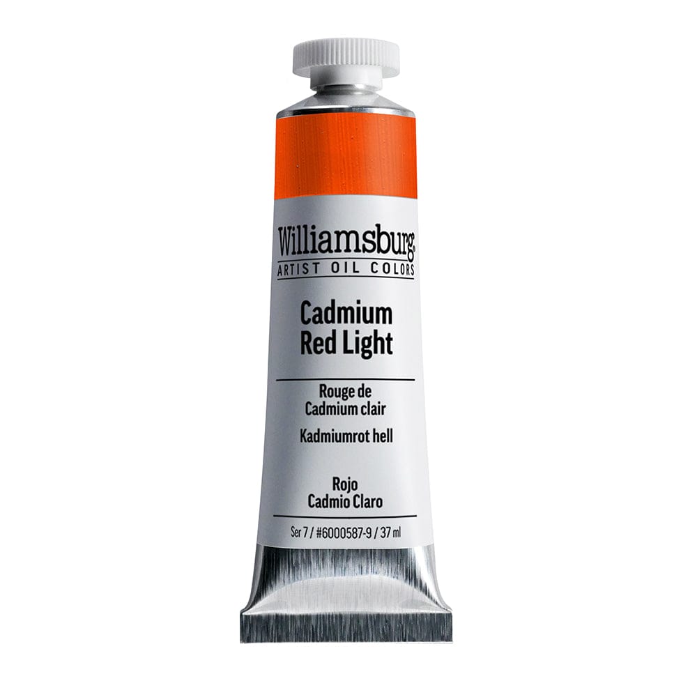 Williamsburg Oliemaling 37ml Cadmium Red Light