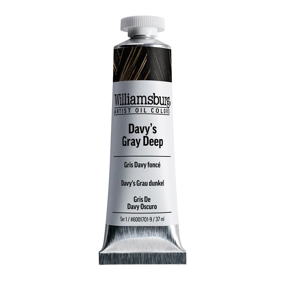 Williamsburg Oliemaling 37ml Davy's Grey Deep
