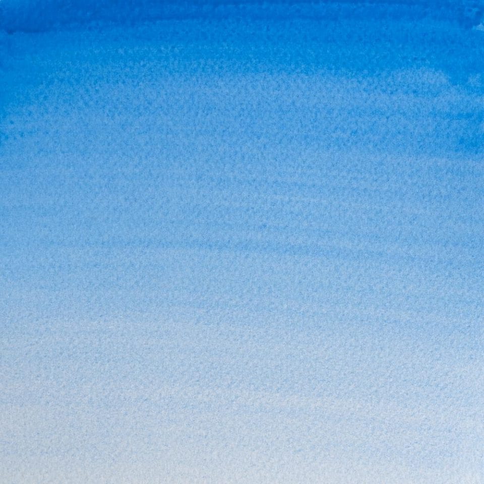 Winsor Newton 1/2 pans Cerulean Blue (Red Shade)