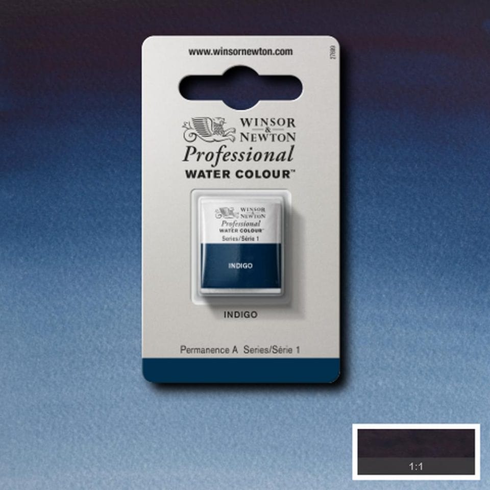 Winsor Newton 1/2 pans Indigo