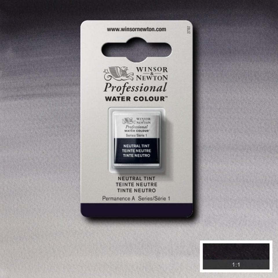 Winsor Newton 1/2 pans Neutral Tint