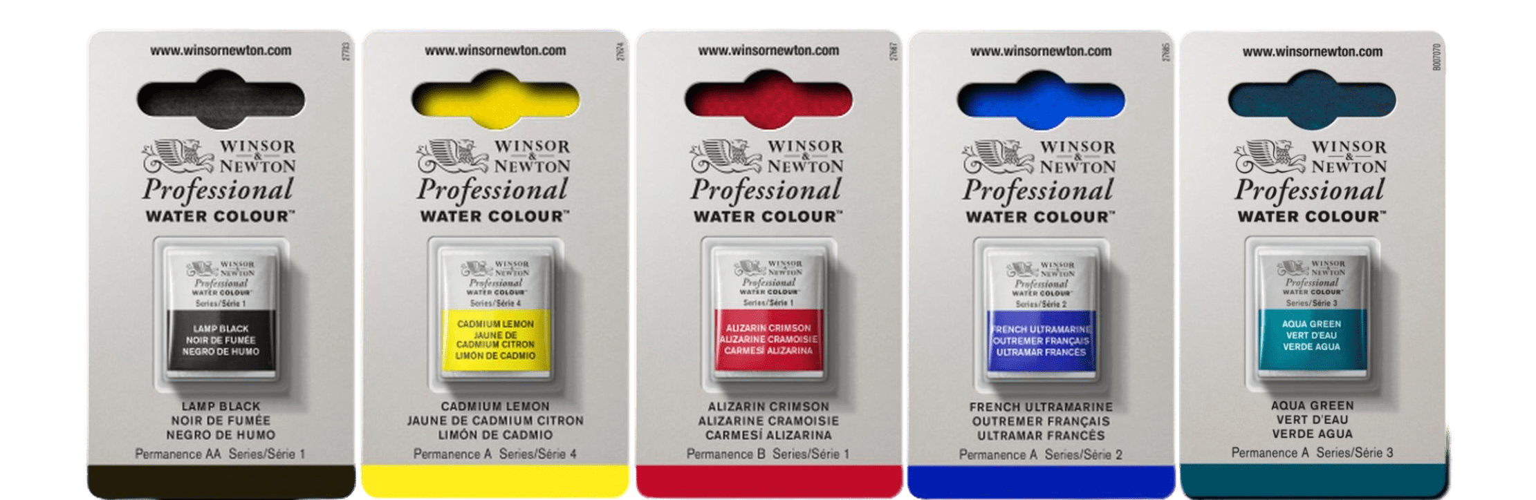 Winsor Newton Akvarelmaling Winsor Newton Professional akvarelpans