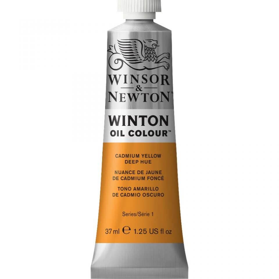 Winsor Newton Oliemaling Cadmium Yellow Deep Hue