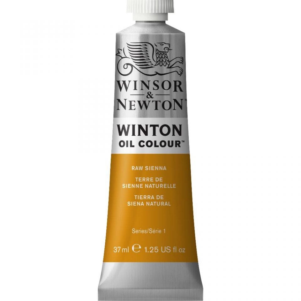 Winsor Newton Oliemaling Raw Sienna