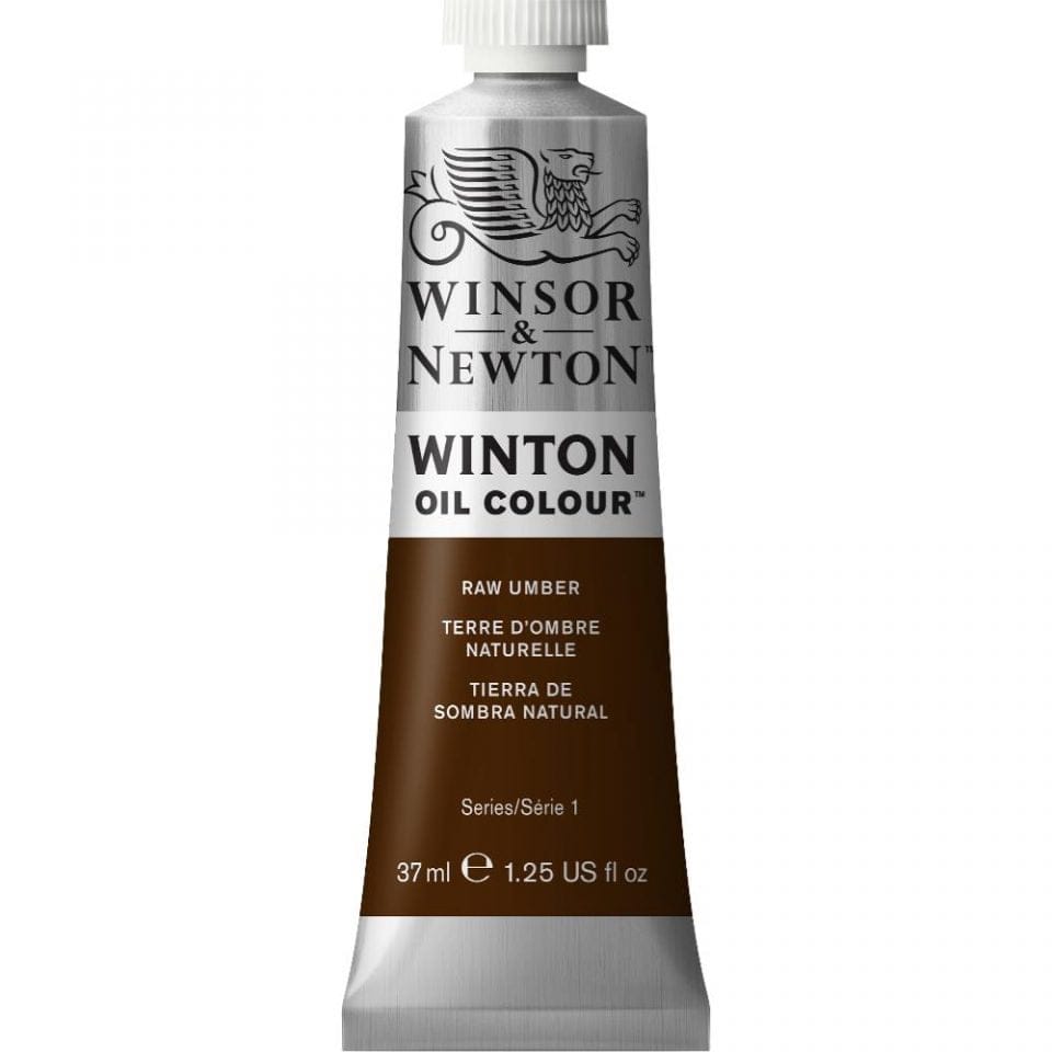 Winsor Newton Oliemaling Raw Umber