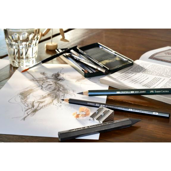 Faber-Castell Graphitkreide 12 mm 6B