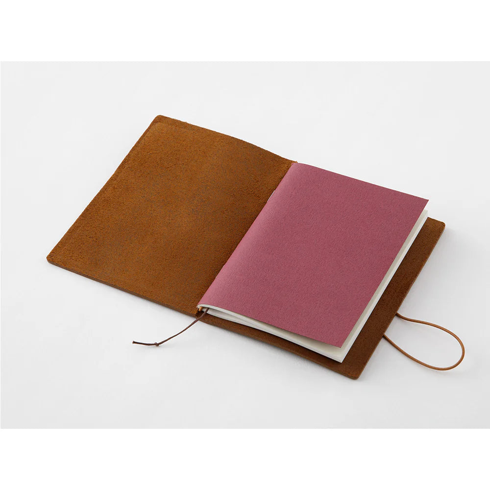 Traveler´s Company, Notebook Camel Passport Size (læderomslag)