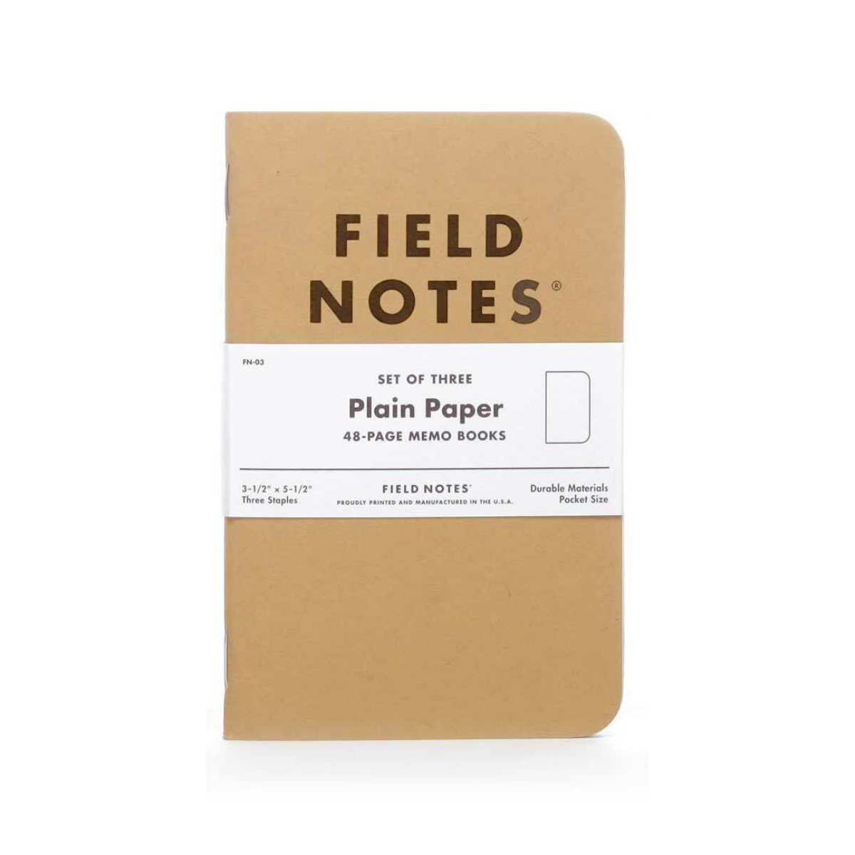 Field Notes - Original Kraft, Blank