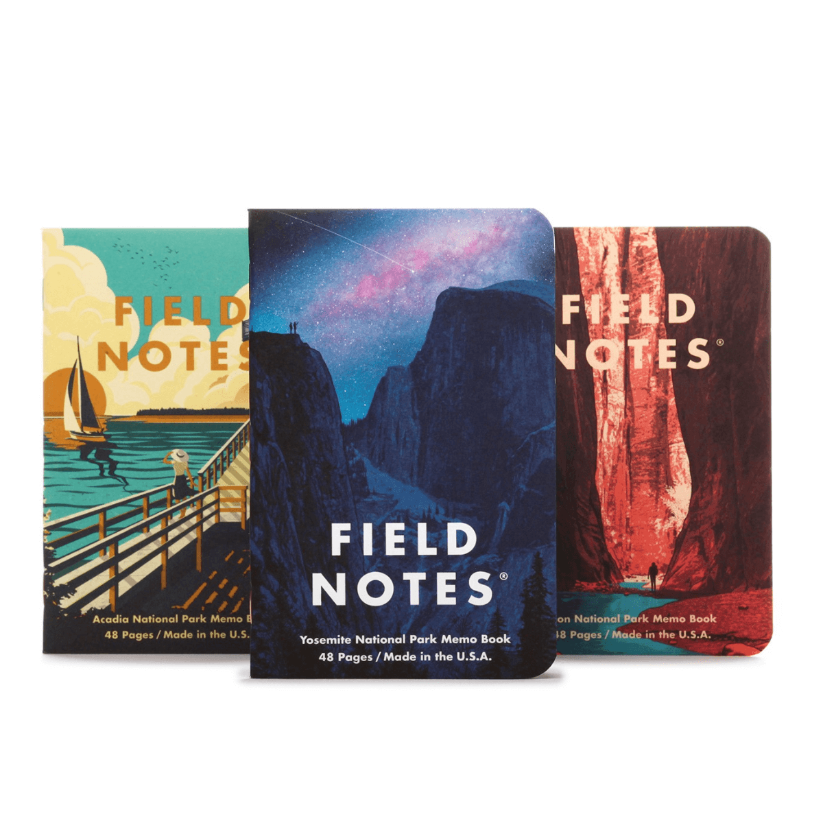 Field Notes National Park A 3-pak