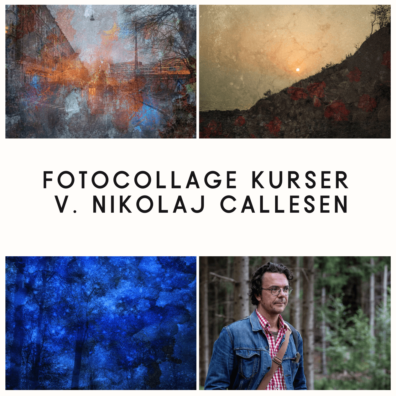 Workshop i Fotocollage 2 + 9 dec.