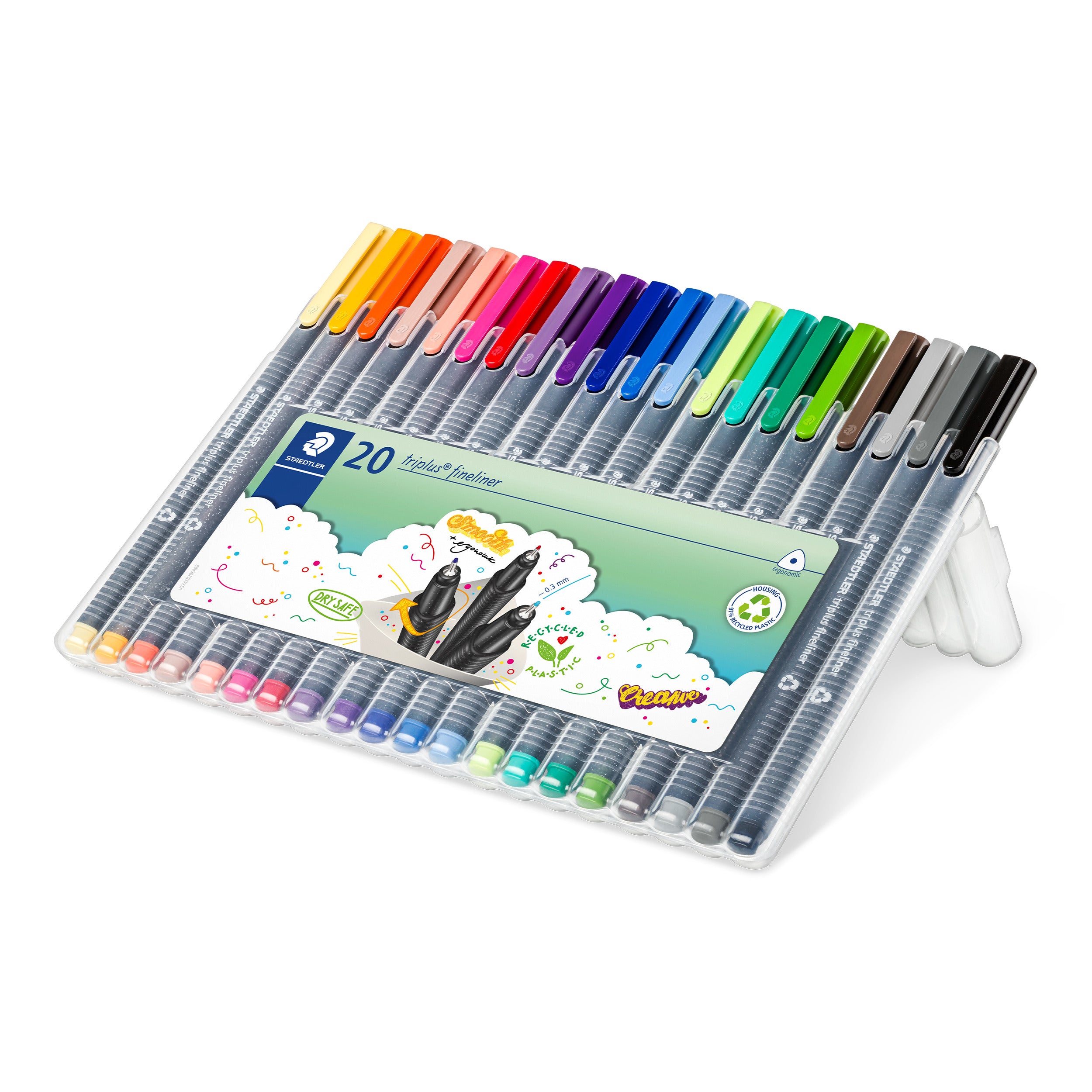 Staedtler Triplus Fineliner Farbe 20 Stück