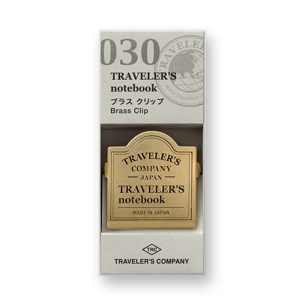 Traveler´s Company - 030. Brass Clip - Logo