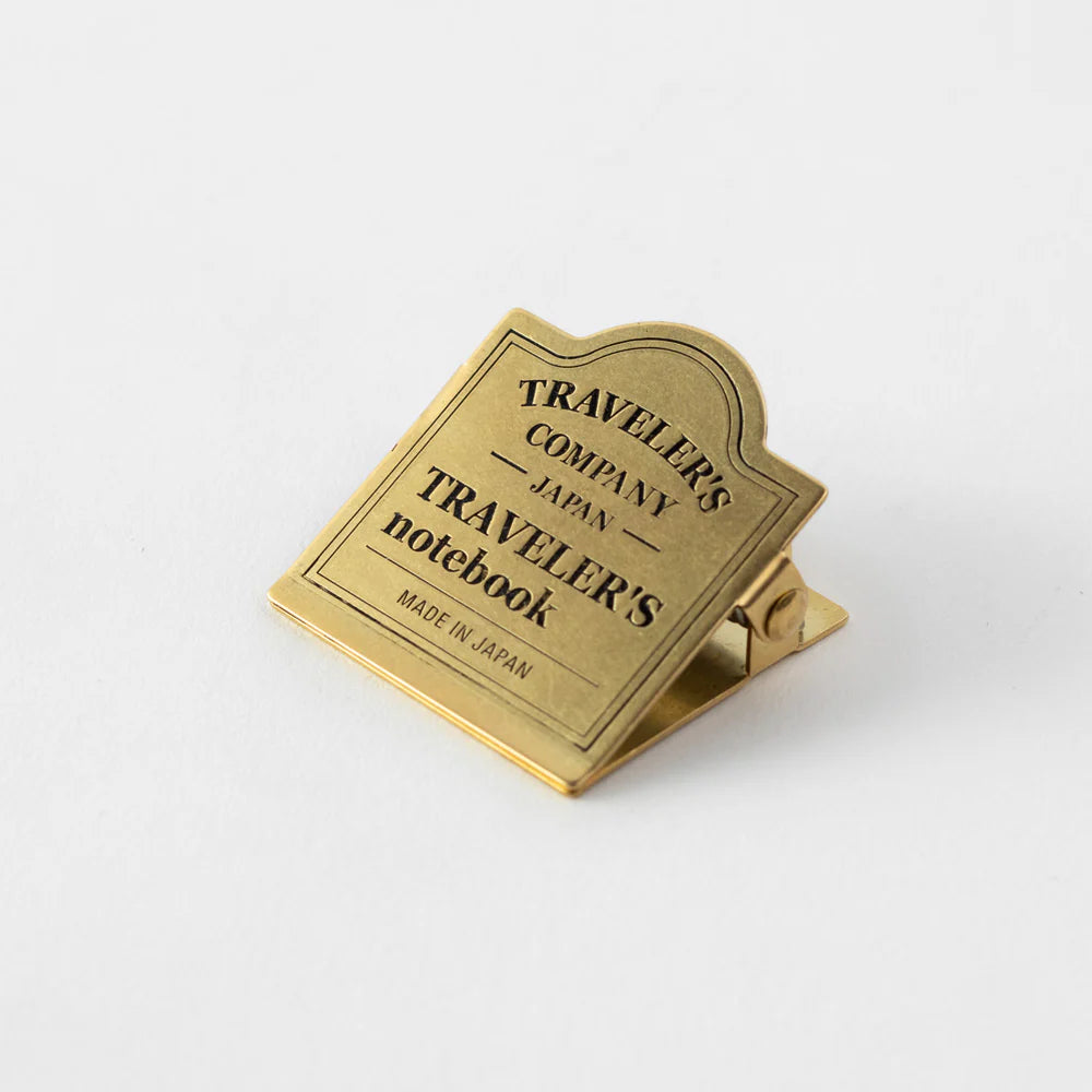 Traveler´s Company - 030. Brass Clip - Logo