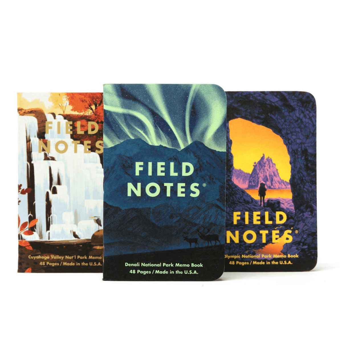 Field Notes National Park E 3-pak