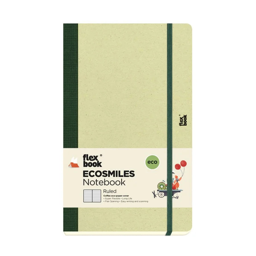 Flexbook Ecosmiles notesbog 13x21 cm – linjeret