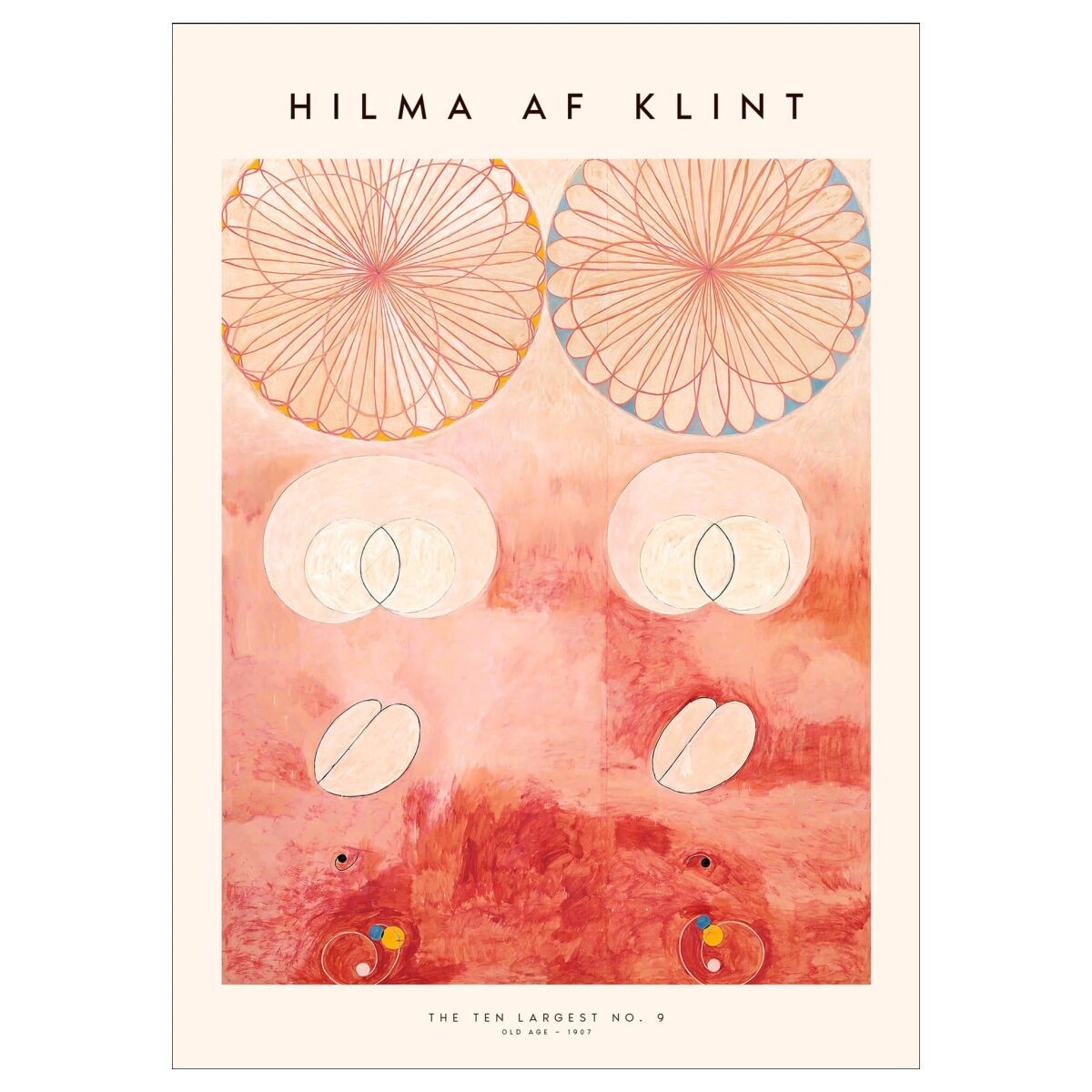 Hilma af Klint The Ten Largest No. 09 50 x 70 cm