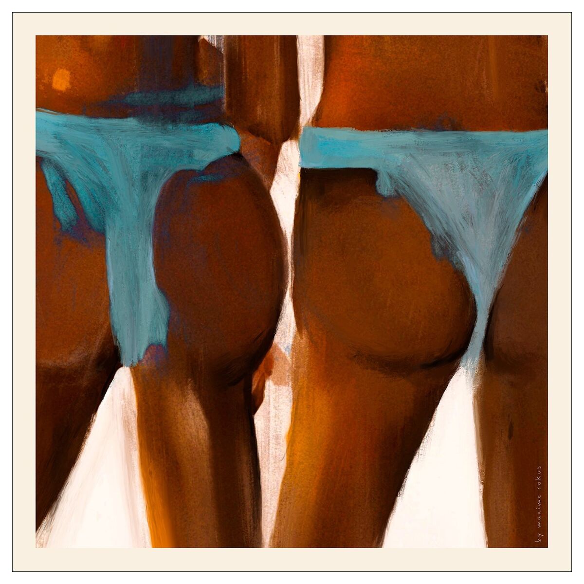 Maxime - Sunkissed 50 X 50 cm