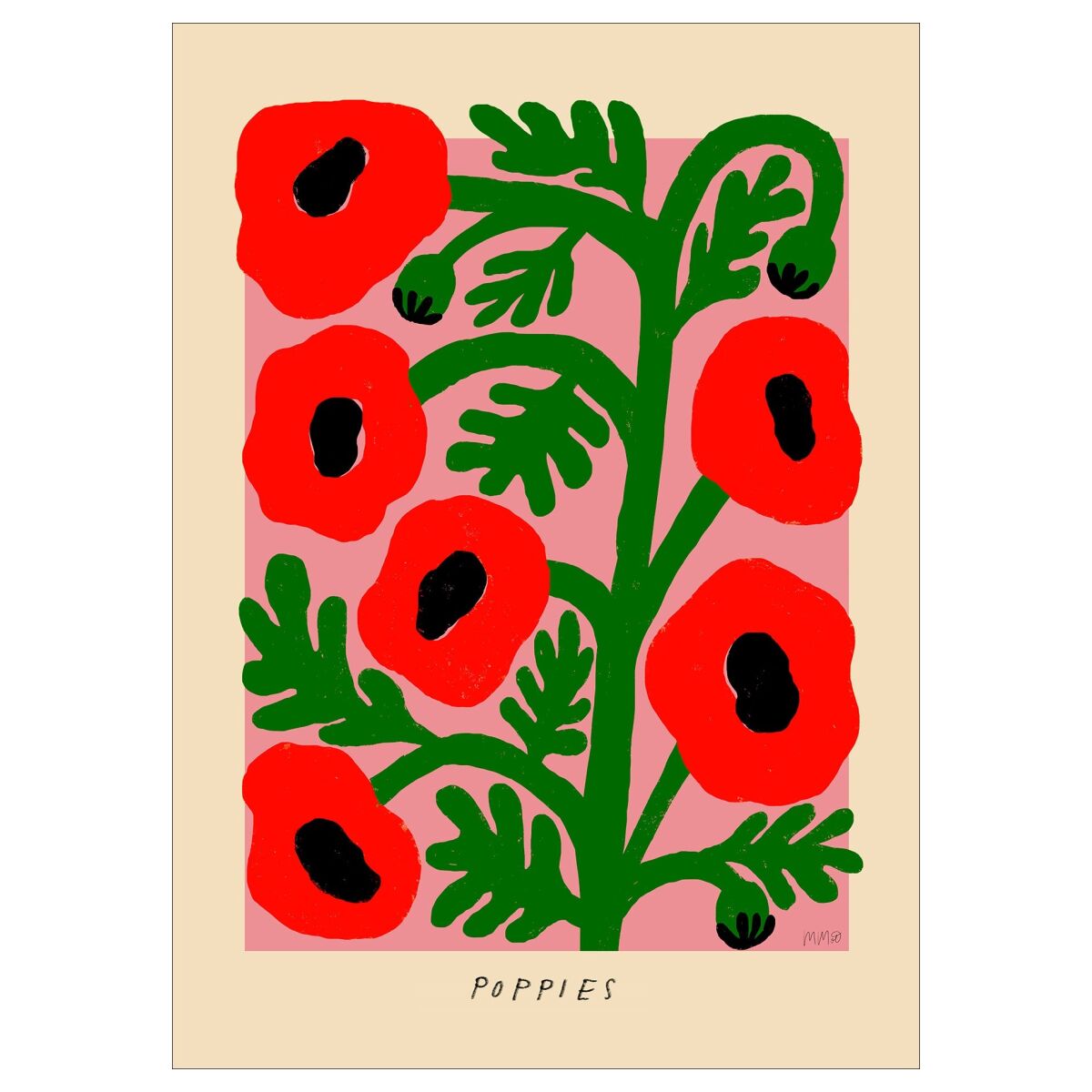 PSTR Studio Madelen - Poppies - A5