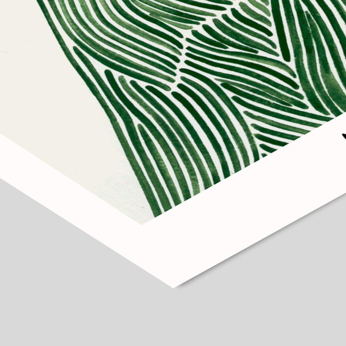 La Poire Green Coat 50 x 70 cm