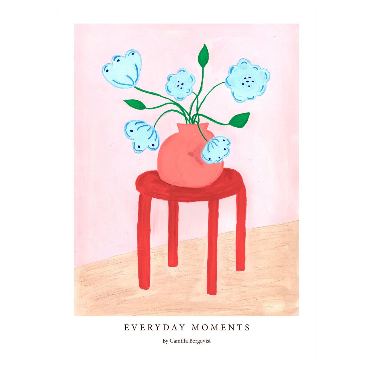 Camilla Bergqvist Red Stool - A5