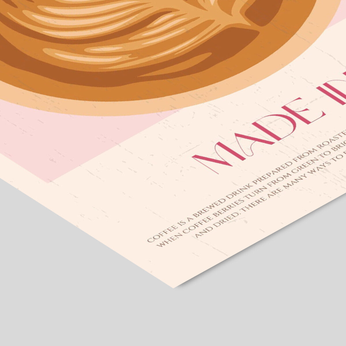 Nazma Khokhar Coffee 50 x 70 cm