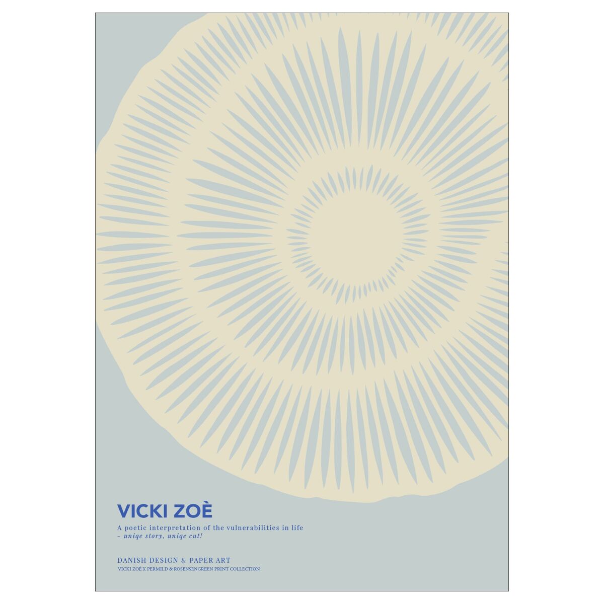VICKI ZOÉ The Uniqueness of you - Light Blue Cream - A5